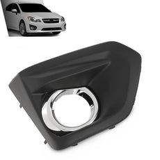 G-PLUS Fog Light Bezel for Subaru Impreza 2012-2014 Chrome Right Side Side View