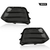 G-PLUS Fog Light Cover Driver and Passenger Side Compatible with Chevy Trax 2017-2022 Front Bumper Fog Lamp Cover 42537708 GM1039226 42537707 GM1038226