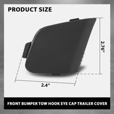 G-PLUS Front Bumper Tow Hook Cover for Ford Focus MK3 2012-2014 Close-up View