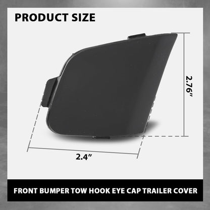 G-PLUS Front Bumper Tow Hook Eye Cap Trailer Cover, Compatible with Ford Focus MK3 2012-2014, BM5117A989