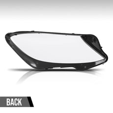G-PLUS Headlight Lens Cover Replacement for Universal Vehicle Clear Close-up View