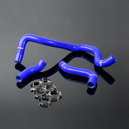 G-PLUS Silicone Radiator Coolant Hose Kit Clamps Compatible With VW MK4 Golf/Bora Audi A3 1.8T 20VT S Blue