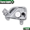 G-PLUS Signal Turn Lights Assembly Replacement for 2019 2020 2021 Nissan Altima Clear Lens LED Lamps Parking Light | Front | 26135-6CA0A,Passenger (Right)