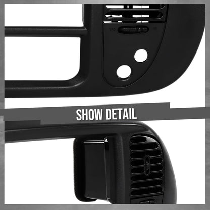 G-PLUS Center Dash Radio Bezel Compatible with Ford F150 Expedition 1997-2003 Black Dashboard Cover