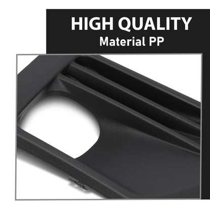 G-PLUS Bumper Fog Lights Lamps Bezels Cover Pair Compatible with Toyota RAV4 Adventure 2019-2022,Fit Toyota RAV4 TRD Off-Road 2020-2023 521280R170, 521270R170, TO1038226, TO1039226 Black