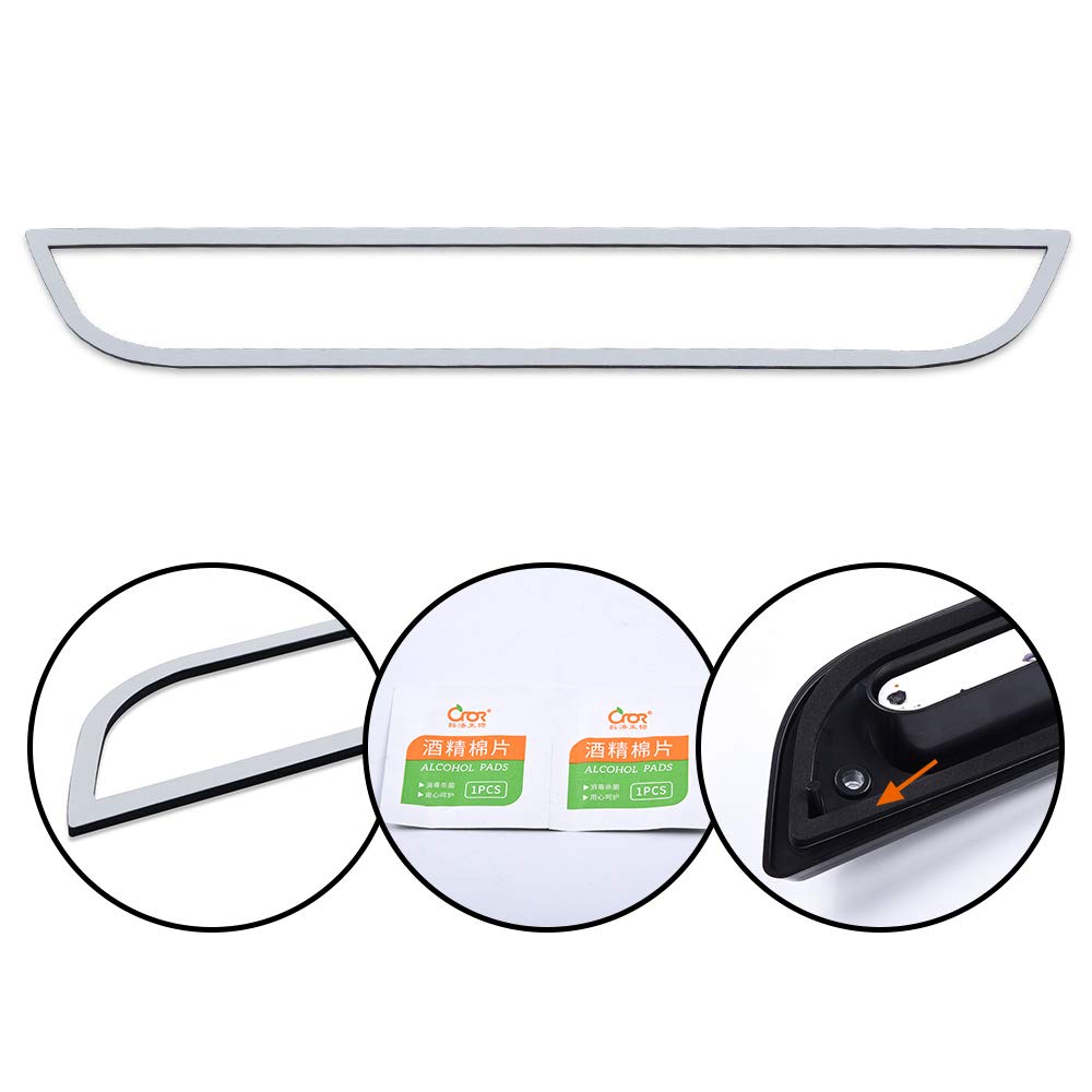 G-PLUS 2PCS 3rd Third Brake Light Seal Gasket Compatible with Ford F150 2015-2019/Fit Ford F250 F350 F450 Super Duty 2017 2018 2019/Fit Ford Ranger 2019/NOT Fit Raptor Model