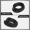 G-PLUS Fender Flare Rubber Seal 60 Feet（18.288m） Fender Flare Edge Trim, Fender Flare Gasket Universal Fit for Car and Truck Wheel Wells