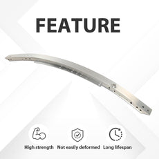 G-PLUS Front Bumper Reinforcement Bar for Benz C-Class W204 2008-2014 Aluminum Close-up View