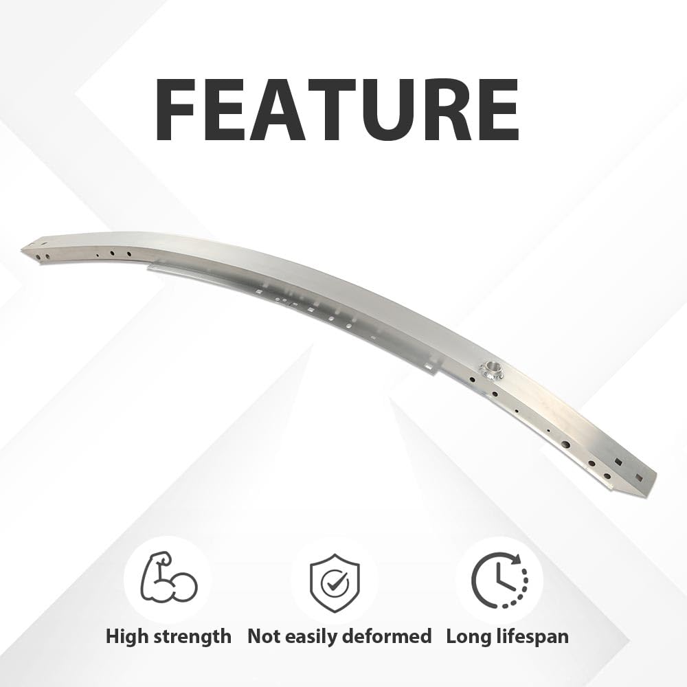 G-PLUS Front Bumper Reinforcement Bar Compatible with Benz C-Class W204 2008-2014 2046205834 Aluminum