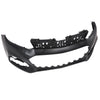 G-PLUS Upper Front Bumper Cover Primered Compatible with Chevy Trax 2017-2020 42537718 GM1014131 Black