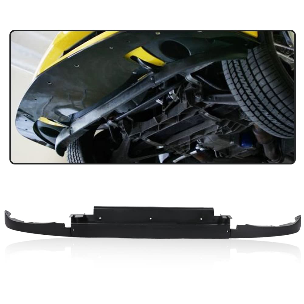 G-PLUS Front Air Dam Spoiler Complete Kit with Mount Hardware Compatible with 2005-2013 Chevy C6 Corvettes 3 Piece Spoilers
