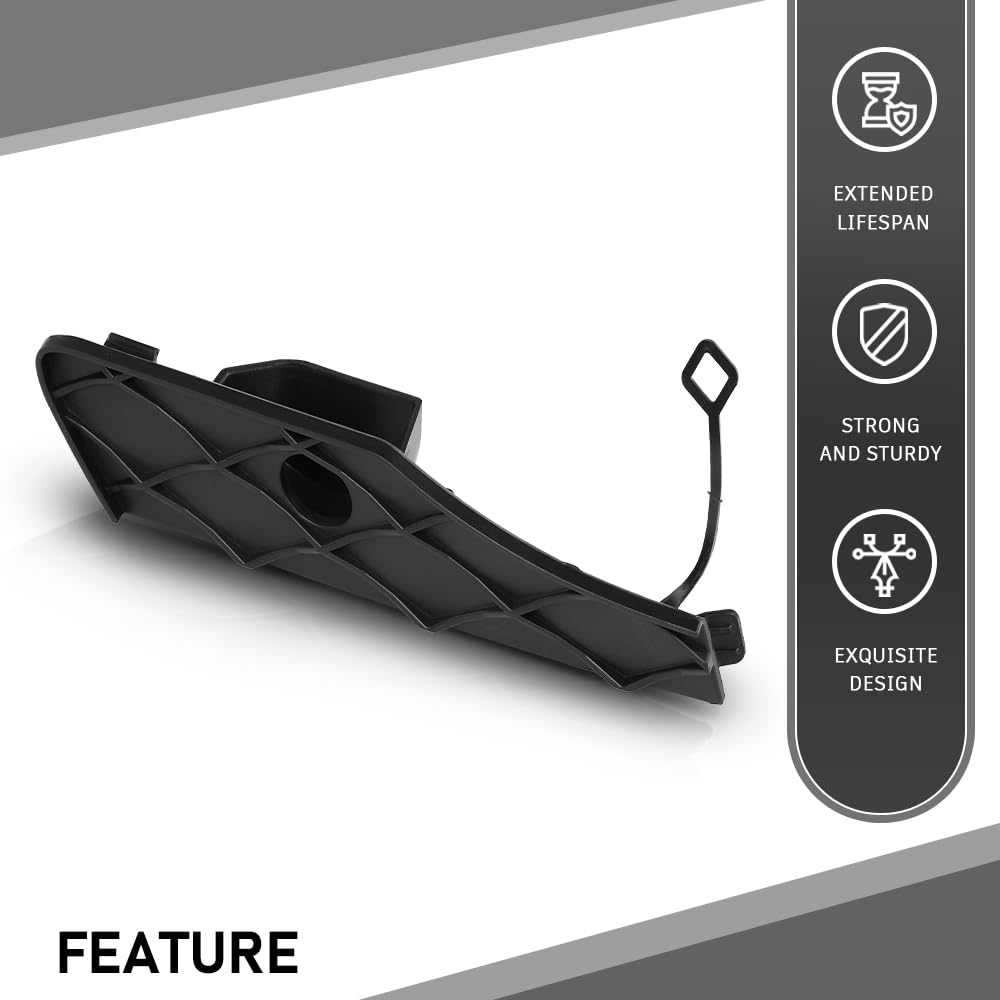 G-PLUS Front Right Bumper Tow Eye Cover Compatible with Benz GLK250 Bluetec 4Matic 2013-2015,Fit Benz GLK350 (submodel: 4Matic, Base) 2013-2015 2048851124