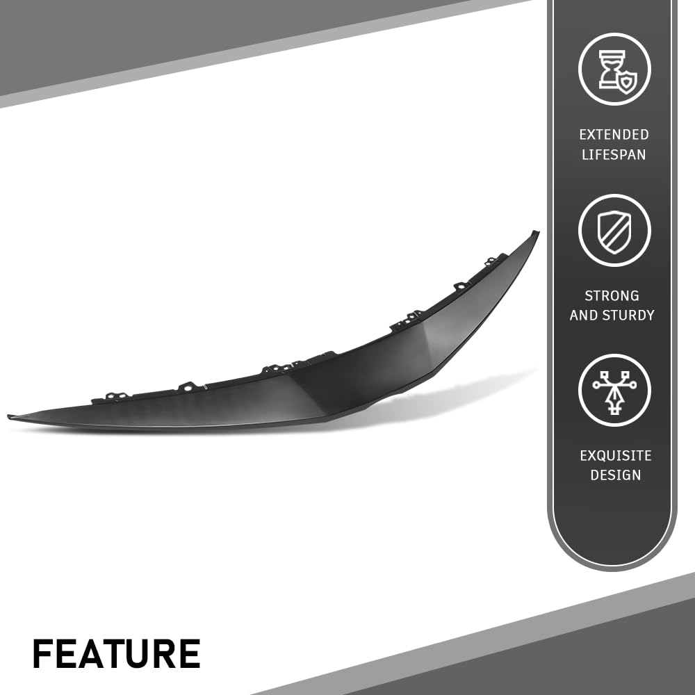 G-PLUS Front Bumper Upper Grille Cover Trim Compatible with Toyota Camry LE XLE 2021-2023 52111-06900