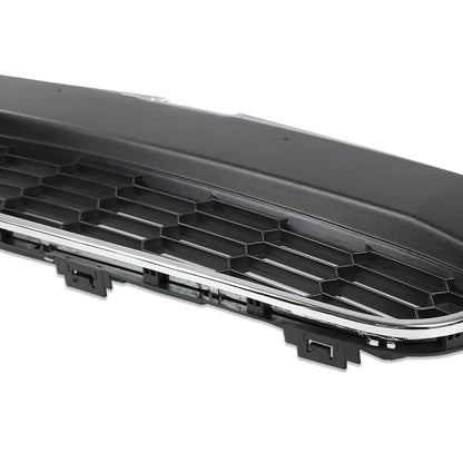 G-PLUS Front Bumper Lower Grille Compatible with Chevy Sonic LS/LT/LTZ 2012-2016 Chrome Grill Shell Trim w/Black Insert 95227395 GM1036139