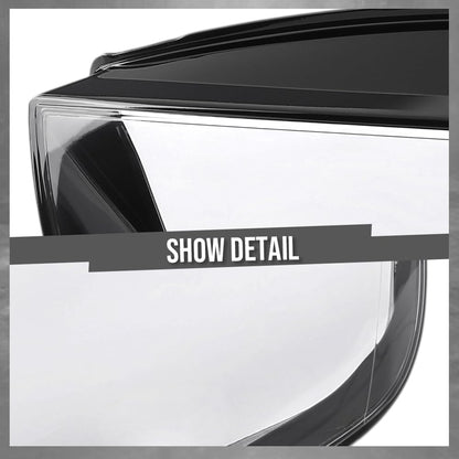 G-PLUS Headlight Lens Cover Compatible with Audi A7 RS7 2016-2018 Left Side Front Headlamp Lens Cover Clear