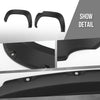 G-PLUS Pocket-Riveted Fender Flares, Compatible with Toyota Tacoma 2016-2022, Smooth 4pcs Wheel Arch Cover Trim(Not have gas door cut out for a standard bed on a 2016, Not fit Double Cab Trims)