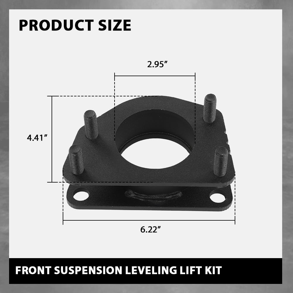 G-PLUS Front Suspension 2.5" Leveling Lift Kit Compatible with Jeep Liberty KJ KK 2002-2012,Fit Compatible with Dodge Nitro 2007-2012