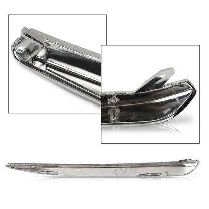 G-PLUS Front Lower Bumper Trim Molding Chrome Compatible with Chevy Tahoe (submodel: LS, LT, PPV, SSV) / Suburban (submodel: LS, LT) 2015-2020 Set of 2 Driver & Passenger Side 22936485, 22936484