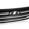 G-PLUS Front Upper Grille Grill Chrome Factory Style Compatible with Hyundai Tucson SE/ECO 2016-2018 HY1200189, 86350D3000RAM