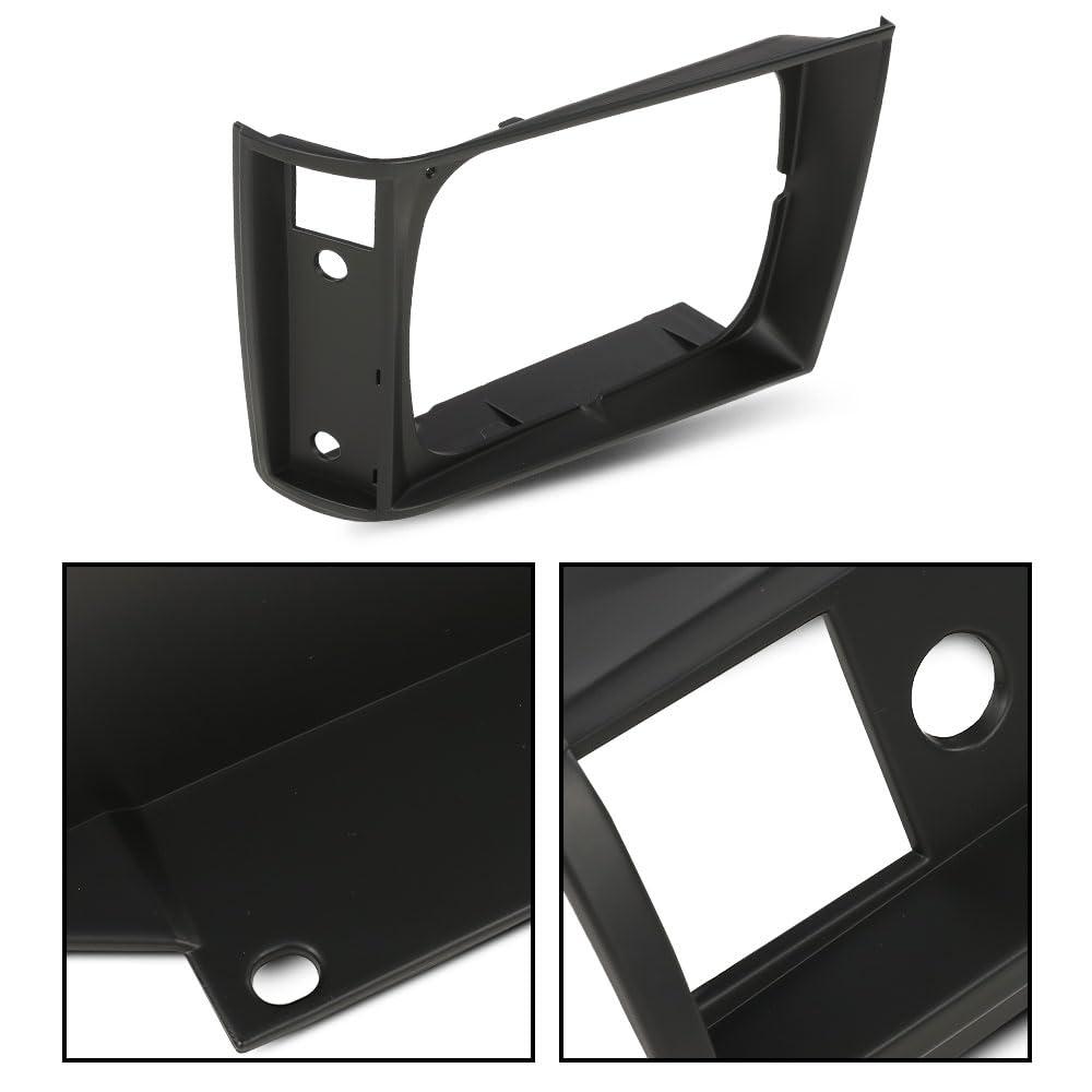 G-PLUS Headlight Door Set with Corner Light Hole Compatible with Chevy S10 Base 1982-1990/Fit GMC S15 Base Jimmy Sierra Grande 1982-1990 15653682 15653681 GM2513127 GM2512127