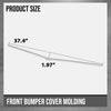 G-PLUS Front Bumper Cover Molding Compatible with Benz E350 E550 Base Convertible 2-Door 2011-2013 Fit Benz E350 E550 Base Coupe 2-Door 2010-2013 2078852321, MB1044106 Silver