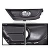 G-PLUS Front Bumper Driving Fog Lamp Compatible with 2017-2018 CR-V models only Fog Light Assembly Left Driver Right Passenger Side HO2592141 HO2593141