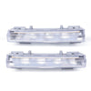 G-PLUS LED Left Front Daytime Running Light Fog Lamp Assembly Compatible with Benz W166 ML500 2013 2014 2015, Fit Benz W166 ML550 ML63AMG 2012 2013 2014 2015 2049065401, A2049065401 White