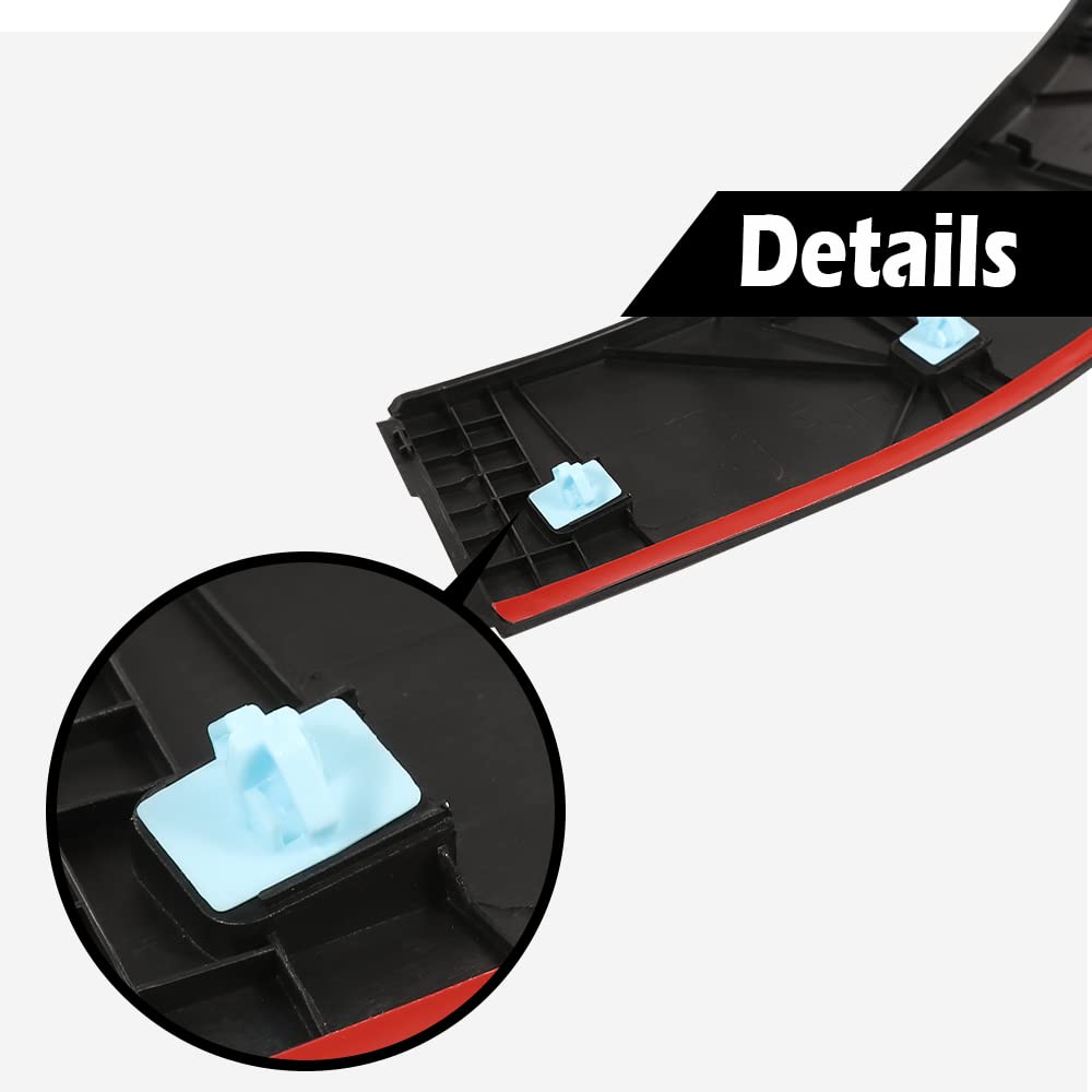 G-PLUS Front Right Passenger Side Fender Wheel Molding Flare Compatible with 16-20 HYUNDAI TUCSON 2.0L 1999CC 122CU. IN. L4 DOHC 87712-D3000CA 87712-D3000-CA 87712D3000CA