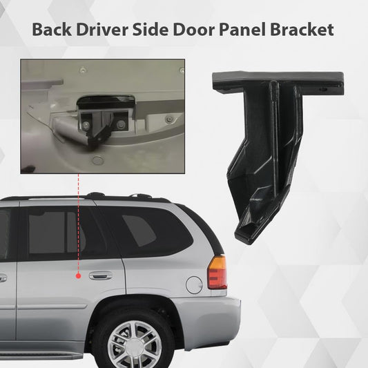 G-PLUS Door Panel Bracket Combo Pack Compatible with GMC Envoy, Envoy XL, Envoy XUV 2002-2009 /Fit Isuzu Ascender 2003-2008 /Fit Saab 9-7x 2005-2009 Front & Rear Driver's Door Panel Bracket