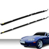 G-PLUS Weatherstrip Seals Door Glass Window Compatible with Miata MX-5 1990-2005 L&R NA0158810F, NA0159810F