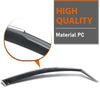 G-PLUS in-Channel Auto Vent Window Visor Compatible with Subaru Outback 2020-2023 4 PCS Smoky