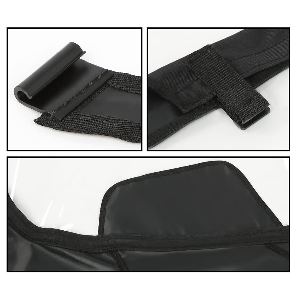 G-PLUS Fabric Canvas Rear Panel Compatible with Pioneer 1000&1000 5P 2016-2023 0SR95-HL4-211A PVC