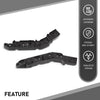 G-PLUS Pair Front Bumper Bracket Support Retainer Holder, Compatible with Jeep Grand Cherokee 2021-2023, LH Driver & RH Passenger Side 2PCS, 68408115AB, 68408114AB