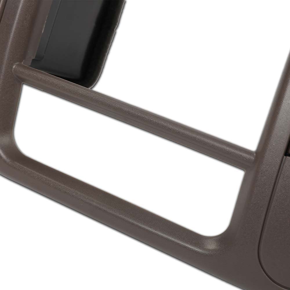 G-PLUS 1Set Center Dash Radio Surround Bezel Trim Panel Compatible with 2000-2003 Ford F150/2000-2002 Ford Expedition Brown Dashboard Cover