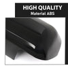G-PLUS Pair Door Mirror Covers, Compatible with Peterbilt 579 2013-2023, LH Driver & RH Passenger Side 2PCS
