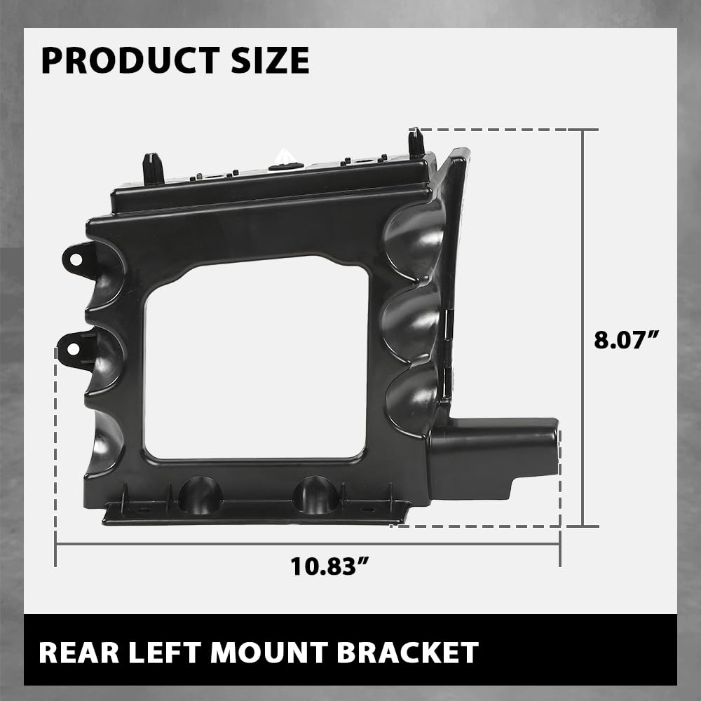G-PLUS Rear Left Bumper Mount Bracket, Compatible with Ford Mustang 2015-2023, Driver Side, FR3Z17D943A, FR3Z-17D943-A