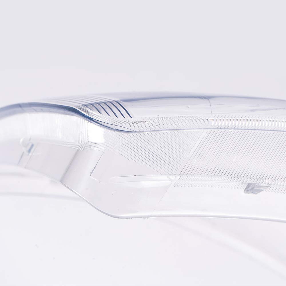 G-PLUS Front Headlight Lens Cover Compatible With Chevy Silverado 1500/2500HD/3500HD 2007-2013,Clear Lens,Left & Right Side