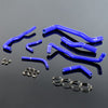 G-PLUS Silicone Radiator Coolant Hose Kit Clamps Compatible With Toyota Exsior 1.6 Blue