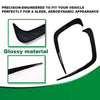 G-PLUS Rear Bumper Spoiler Air Vent Trim Cover Replacement for 2019-2021Bmw 3 Series G20 (Glossy Black)