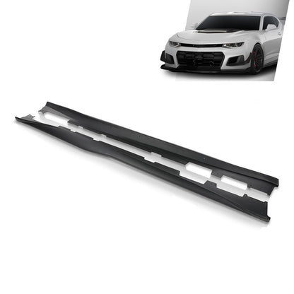 G-PLUS Side Skirts Extension Rocker Panels Compatible with Chevy Camaro RS & SS 2016-2022,Not Fit Real ZL1 Models