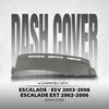 G-PLUS TPE Dash Cover Dashboard Panel Compatible with Cadillac Escalade/Escalade ESV 2003-2006 Fit Cadillac Escalade EXT 2002-2006 Gray