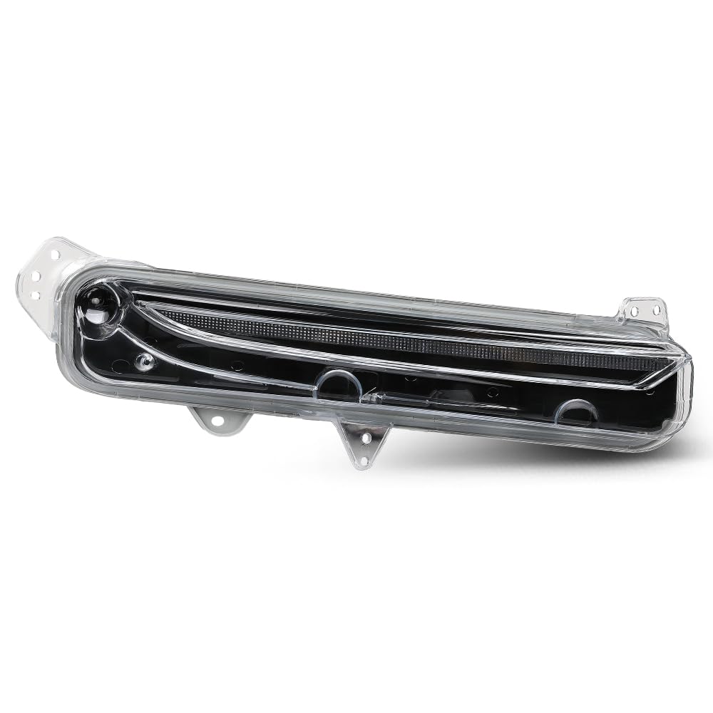 G-PLUS Fog Light Lamp Compatible with Lincoln MKX 2016-2017 FA1Z-13200-C, FA1Z13200C Black Front Right