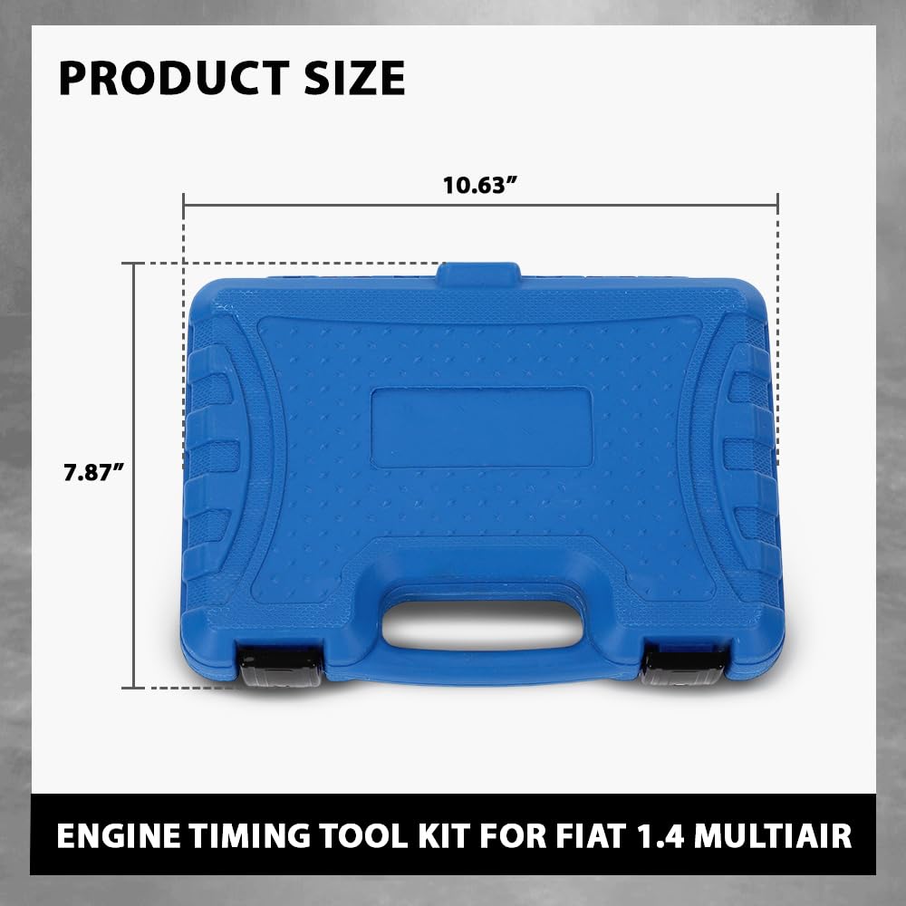 G-PLUS Engine Timing Tool Kit Compatible with Alfa Romeo Dodge Jeep Chrysler Lancia Vehicles Silver
