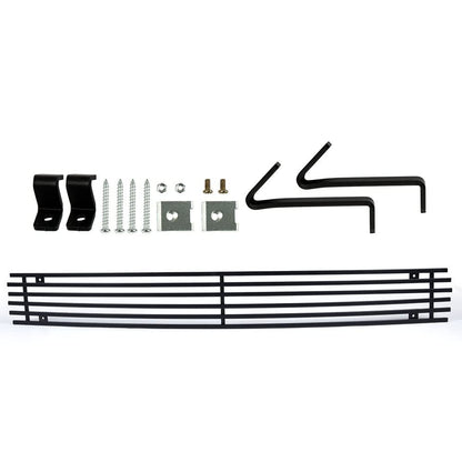 G-PLUS Front Lower Bumper Black Billet Grille Compatible With 2009-2014 Nissan Maxima Black