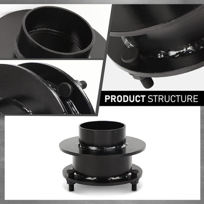 G-PLUS 2.5" Lift Front Steel Leveling Kit Compatible with Dodge Ram 1500 1994-2001,Fit Dodge Ram 2500 1994-2013, Fit Dodge Ram 3500 1994-2012 (4WD Only)