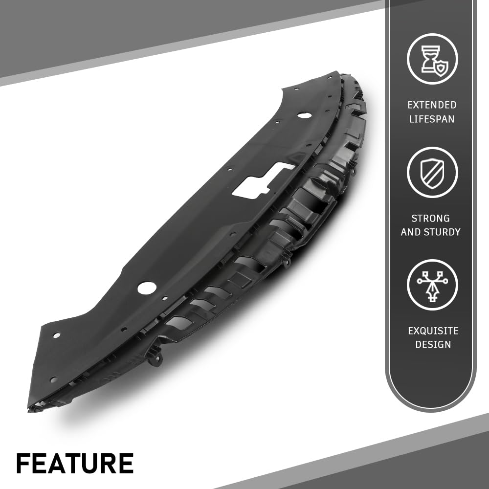 G-PLUS Upper Grille Radiatir Hood Cover Sight Shield Compatible with Kia Optima 2019-2020 86360D5500