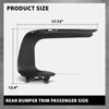 G-PLUS Rear Right Bumper Trim, Compatible with Porsche Cayenne 2011-2014, Passenger Side, 958505838009B9, PO1183101