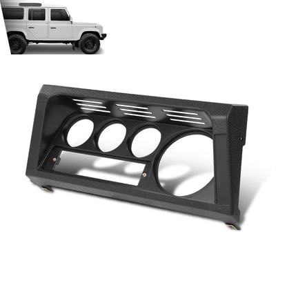 G-PLUS Dashboard Instrument Cover Trim Panel Compatible with Land Rover Defender MTC5459 Black