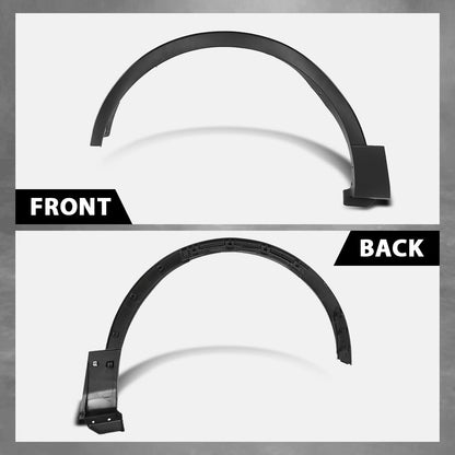 G-PLUS Front Left Fender Flare Compatible with Ford Explorer/Police Interceptor Utility 2016-2019 Wheel Opening Molding Arch Trim, FB5Z16039AB FO1290130, Factory Style