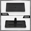 G-PLUS Front Bumper License Plate Holder Mounting Bracket Compatible with Discovery 4 / LR4 2010-2016 Black